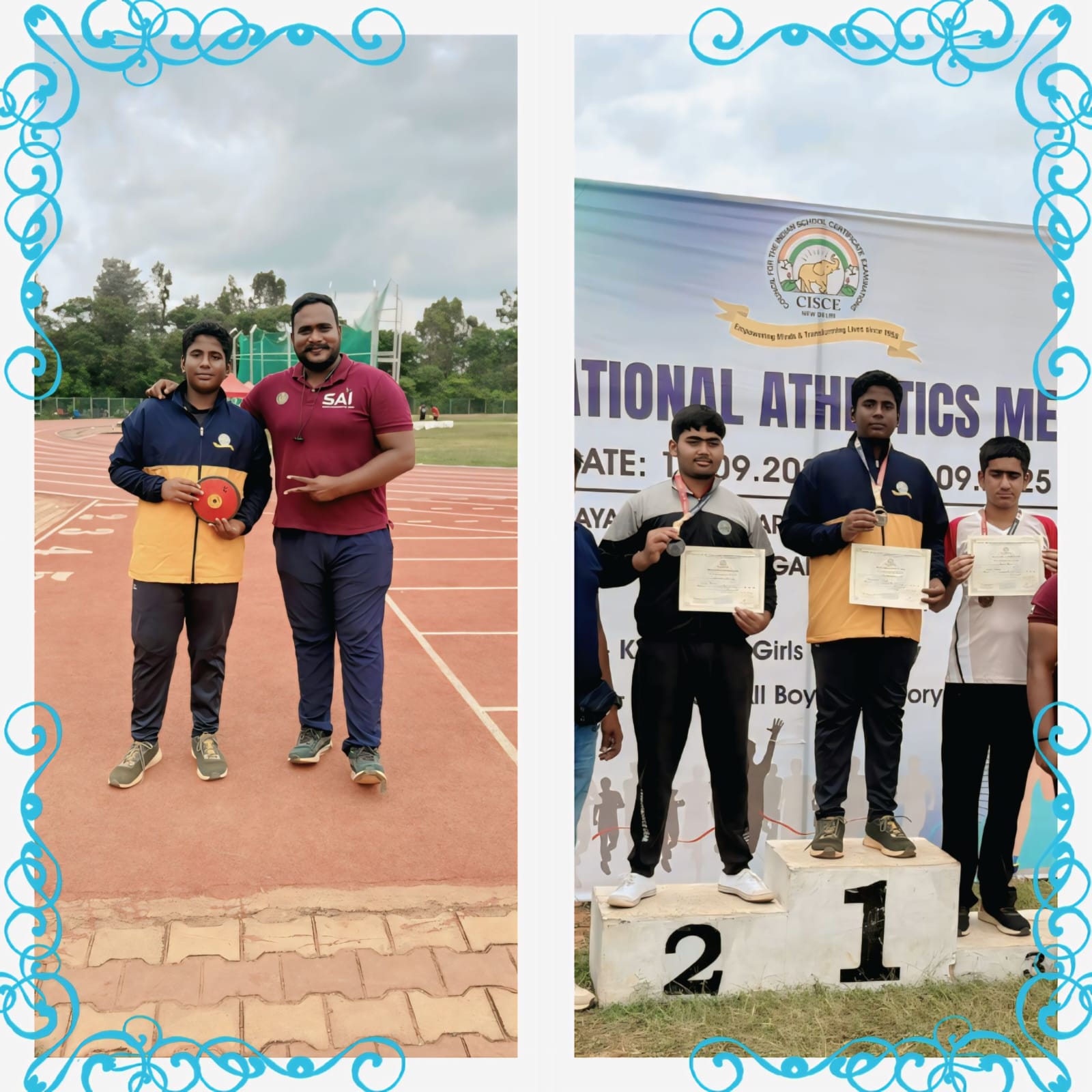 Discus Throw National Champion